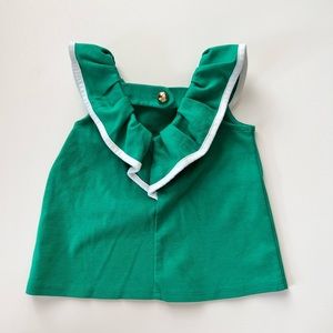 Janie & Jack Beautiful Green Top 18M / 24M